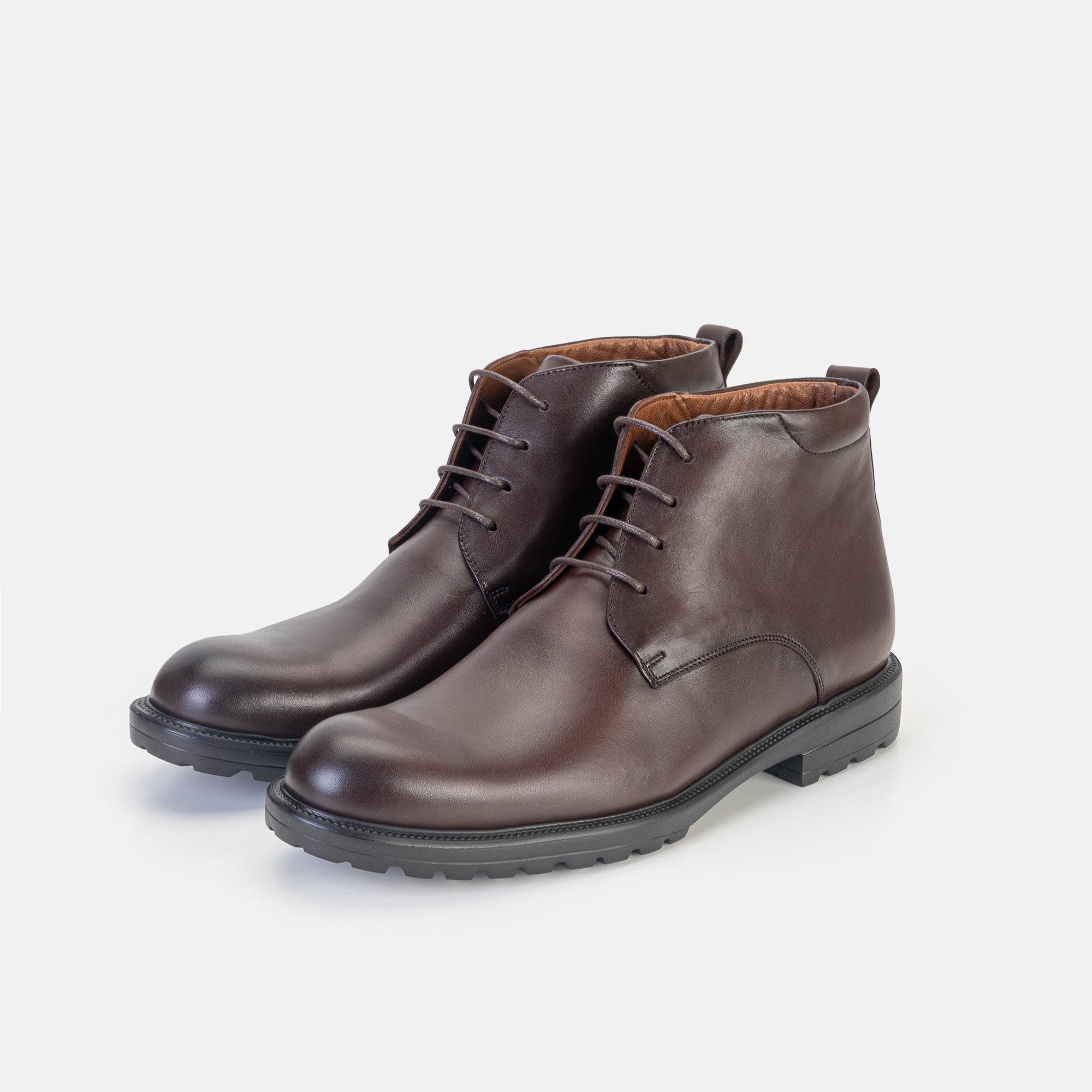 Volzak 5303 Brown Leather Ankle Boot