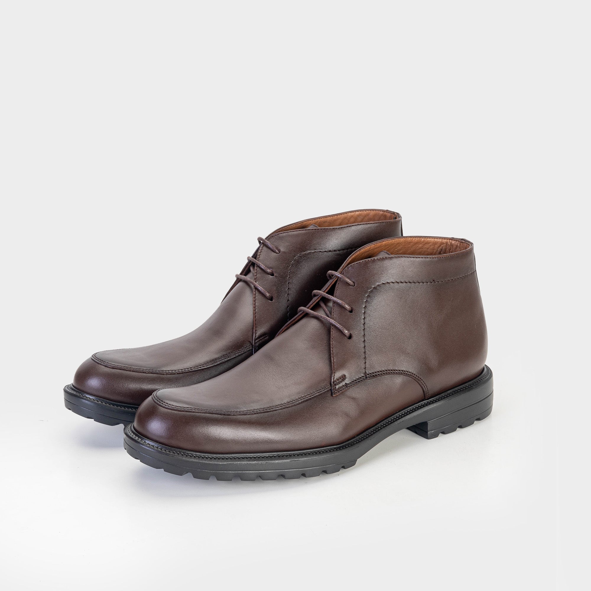 Volzak 5306 Brown Leather Ankle Boot