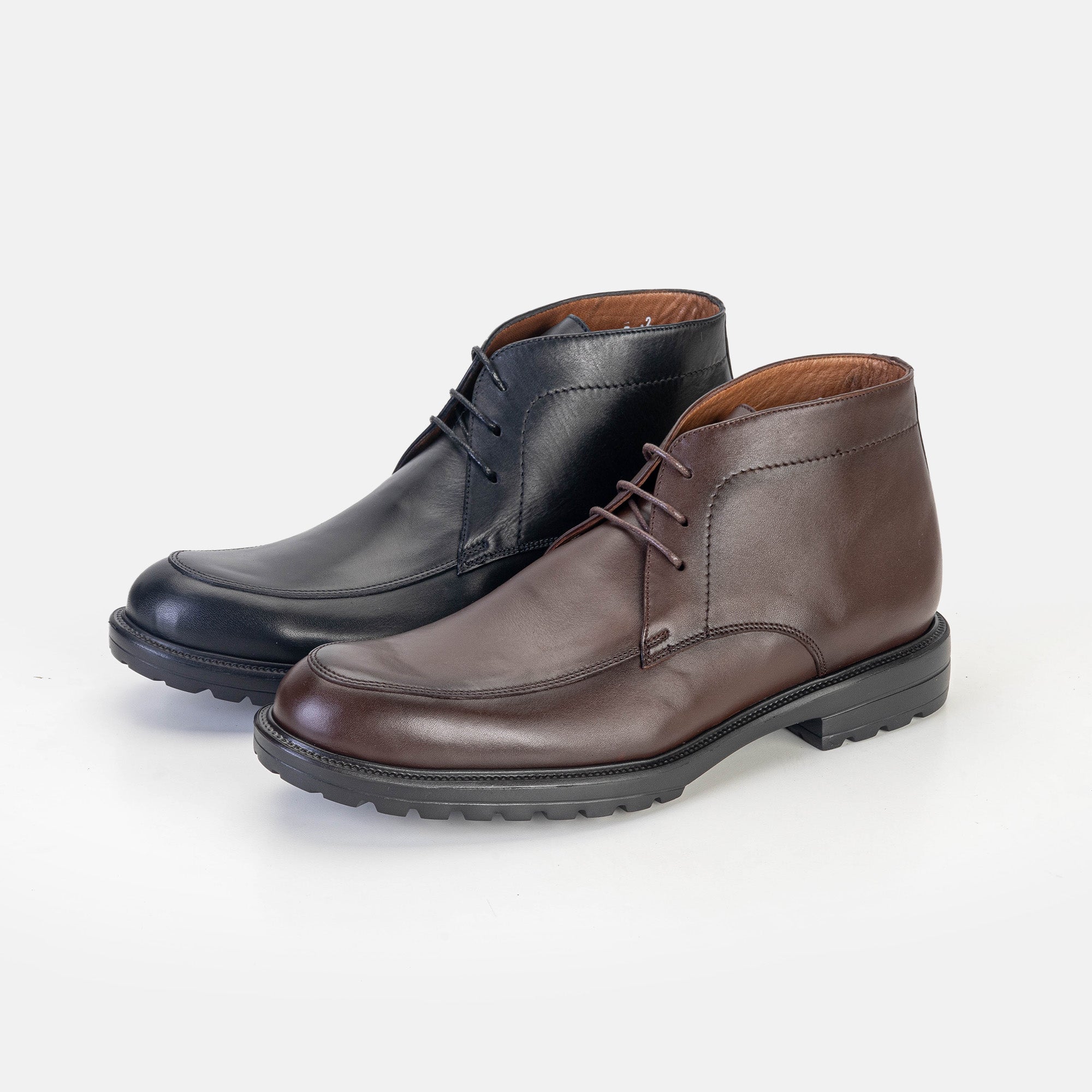 Volzak 5306 Brown Leather Ankle Boot