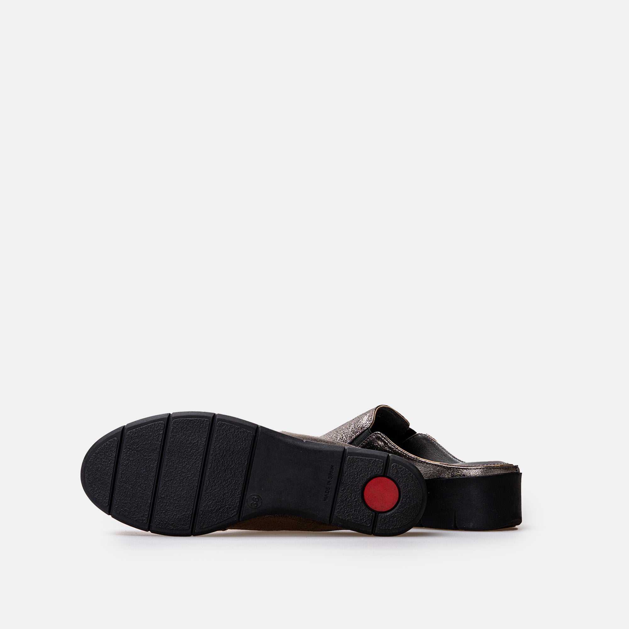 Volzak 06 Platinum Leather Clog