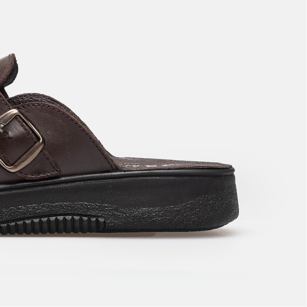 Volzak 5401 Sabot en cuir Marron