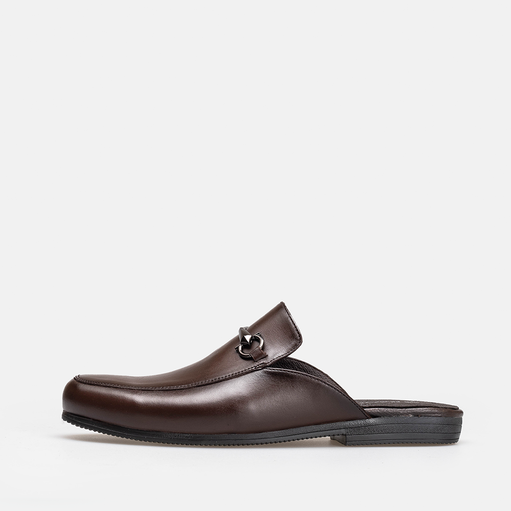 Volzak 5403 Brown Leather Mule