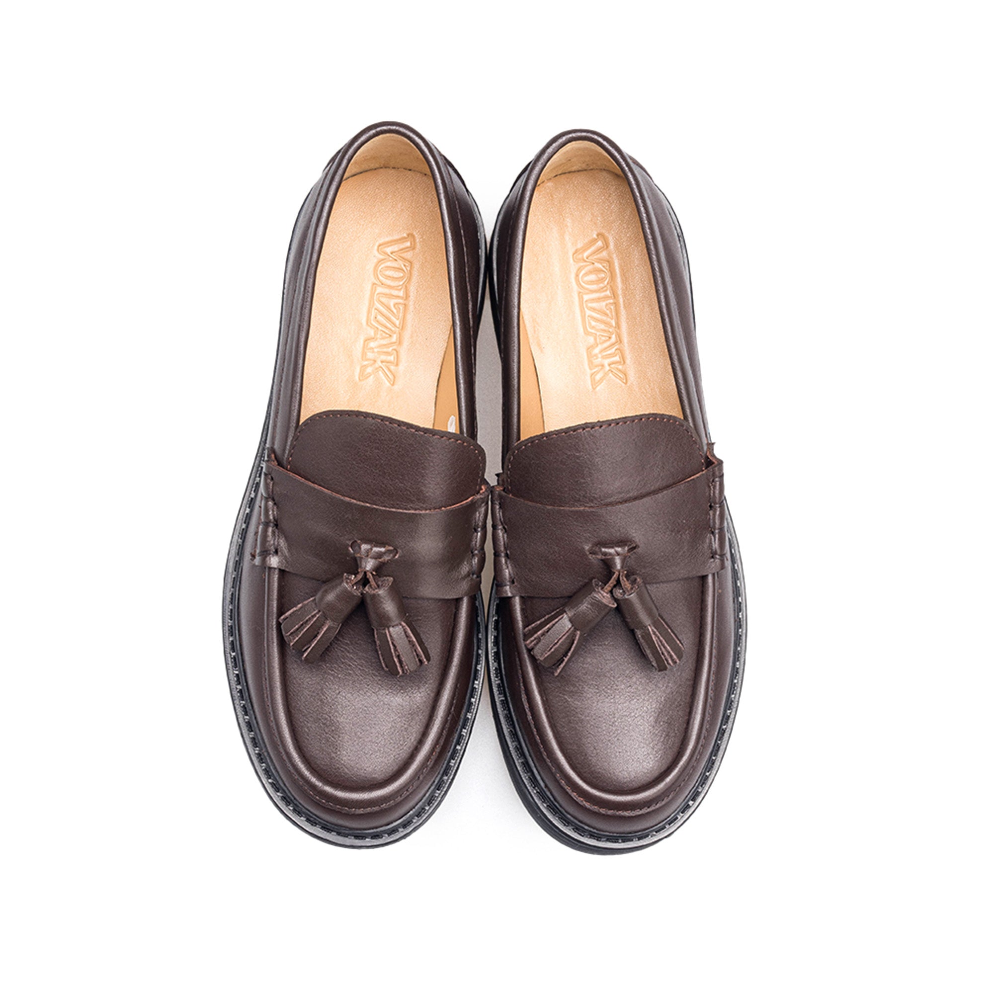 Volzak 6175 Brown Leather Shoe