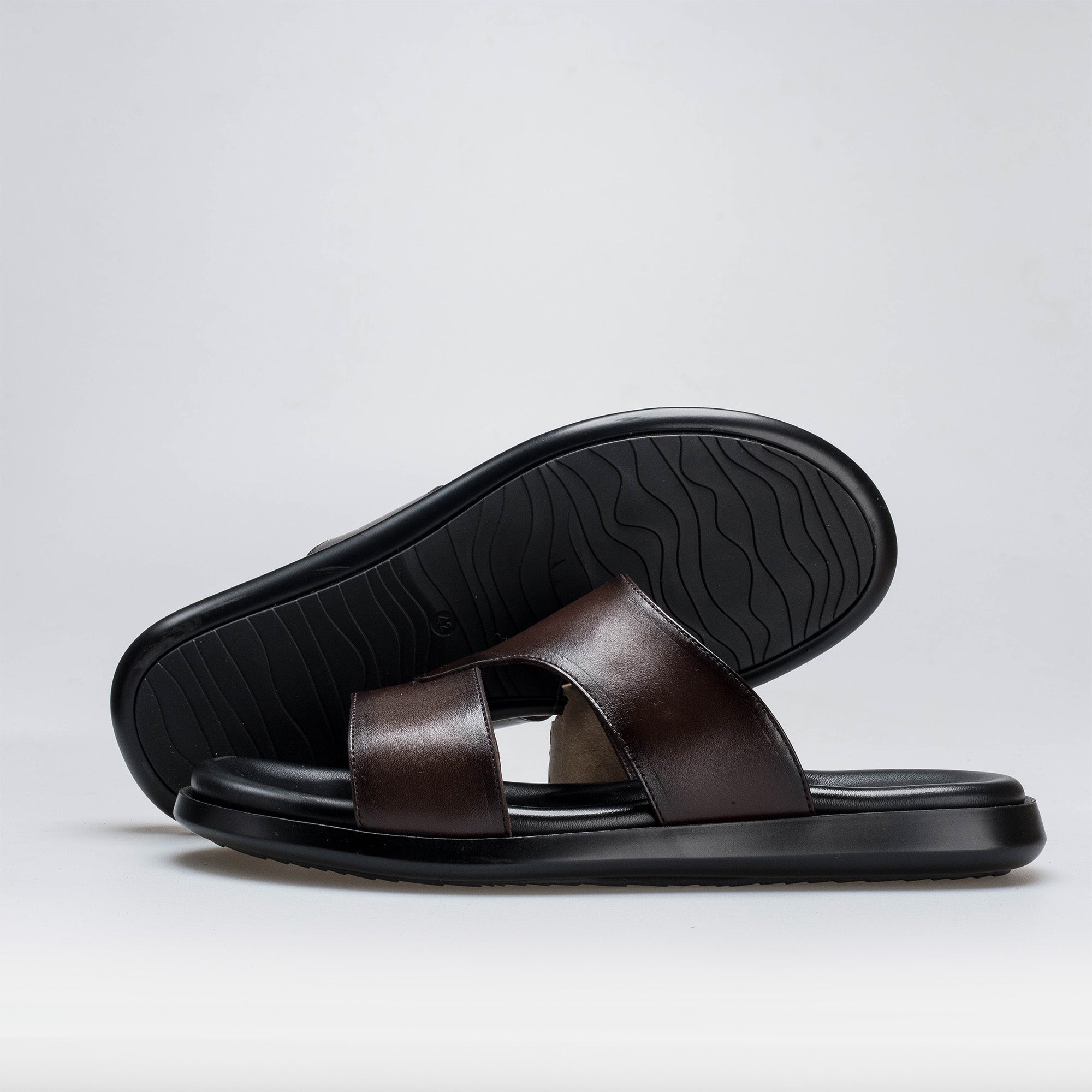 Volzak 5409 Brown Leather Sandal