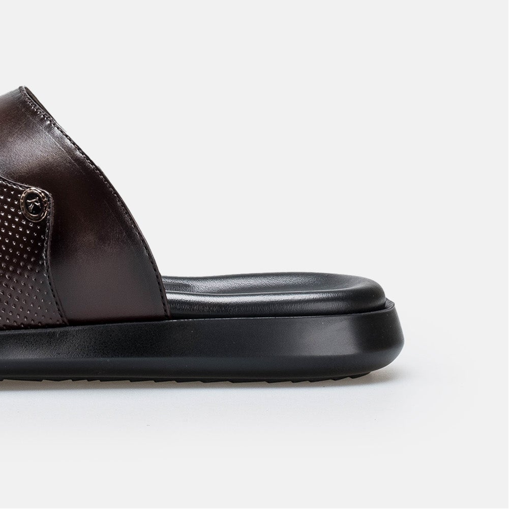 Volzak 5410 Brown Leather Sandal