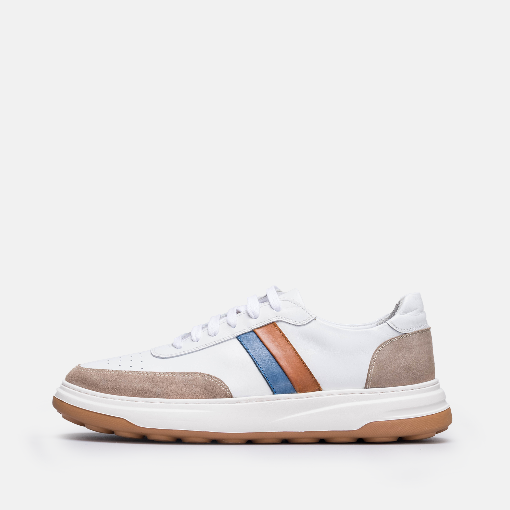 Volzak 7000 leather sneaker White