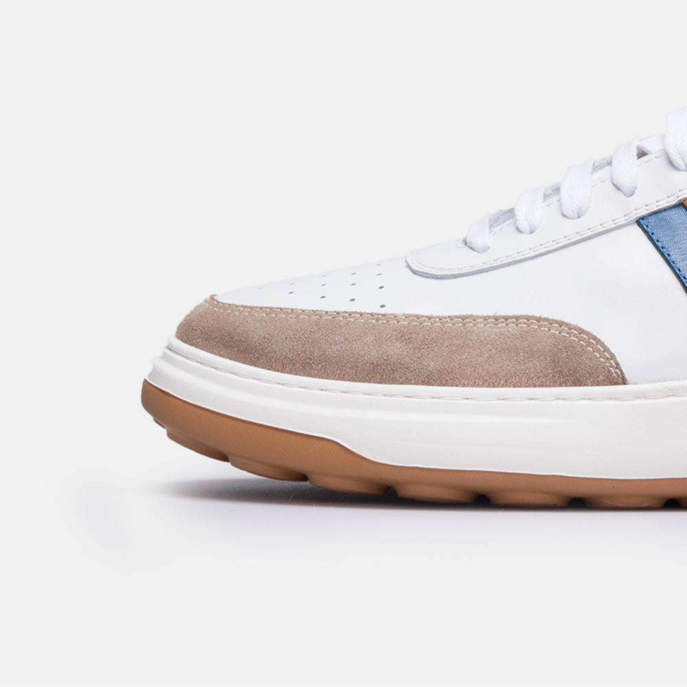 Volzak 7000 leather sneaker White