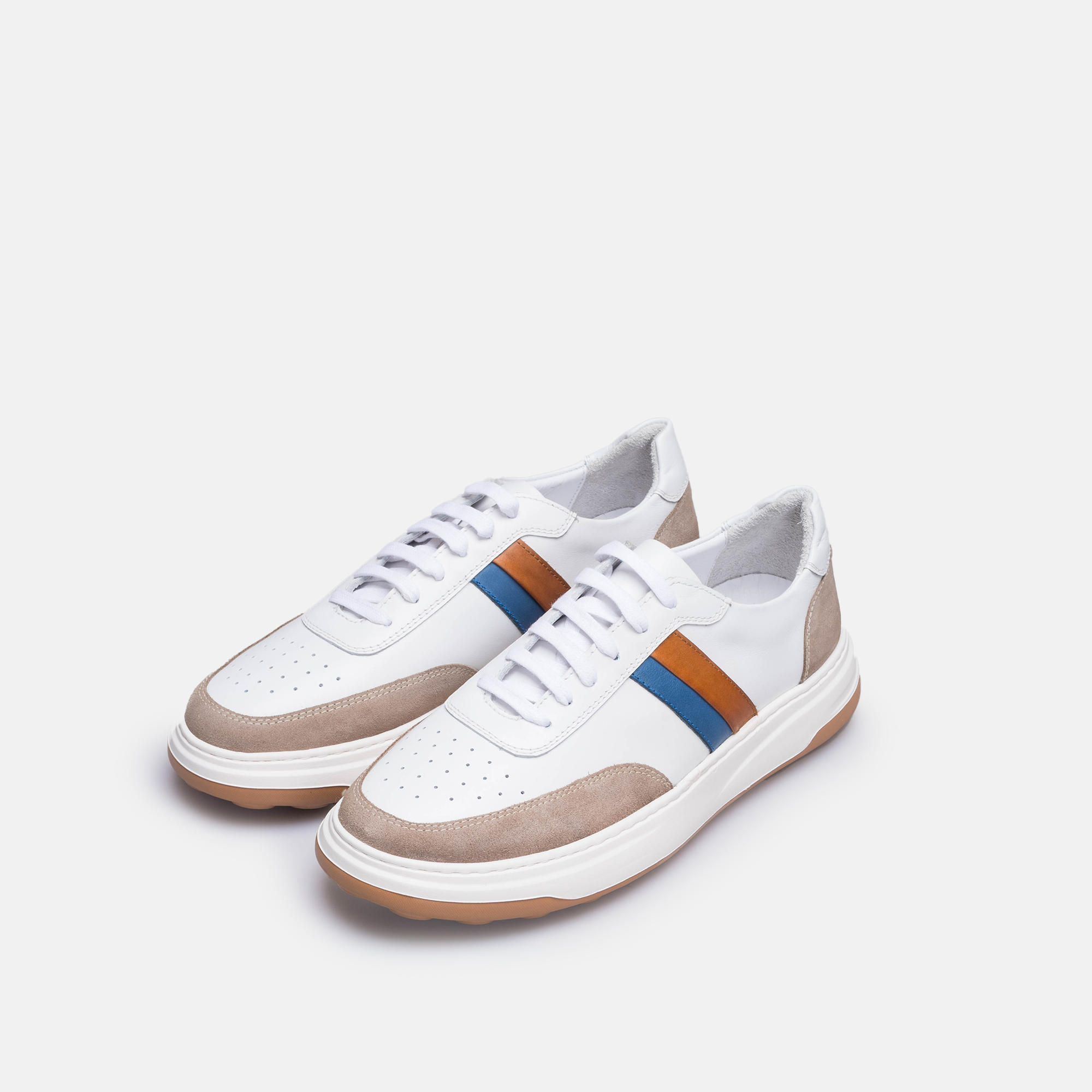 Volzak 7000 leather sneaker White