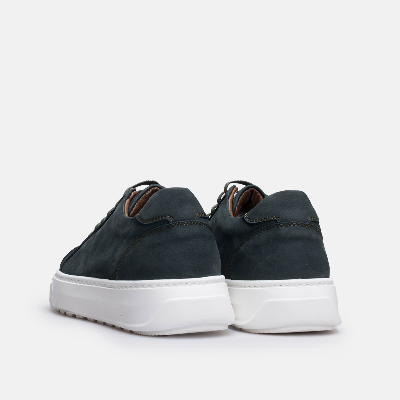 Volzak 6041 Nubuck Sneakers Dark Green