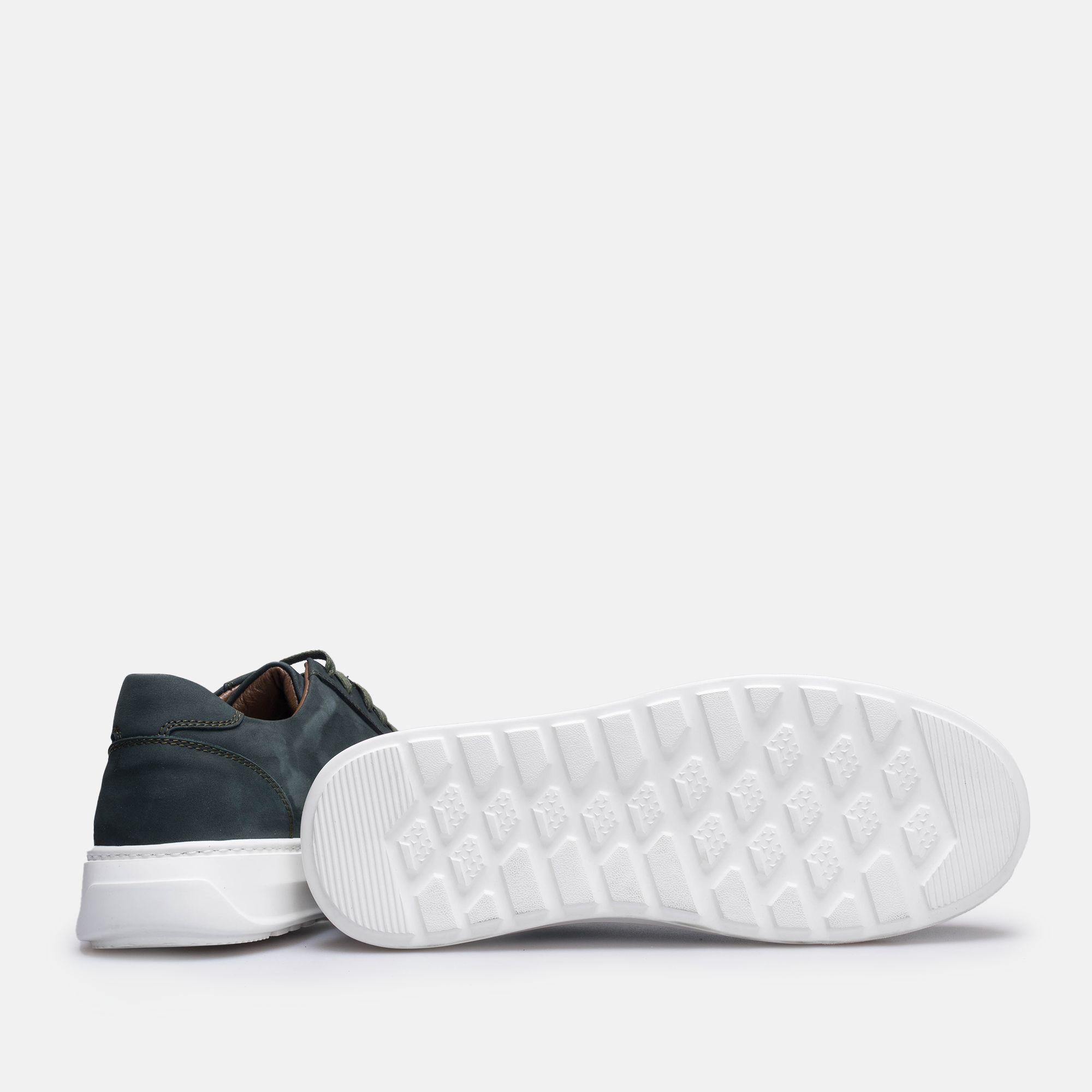 Volzak 6041 Nubuck Sneakers Dark Green