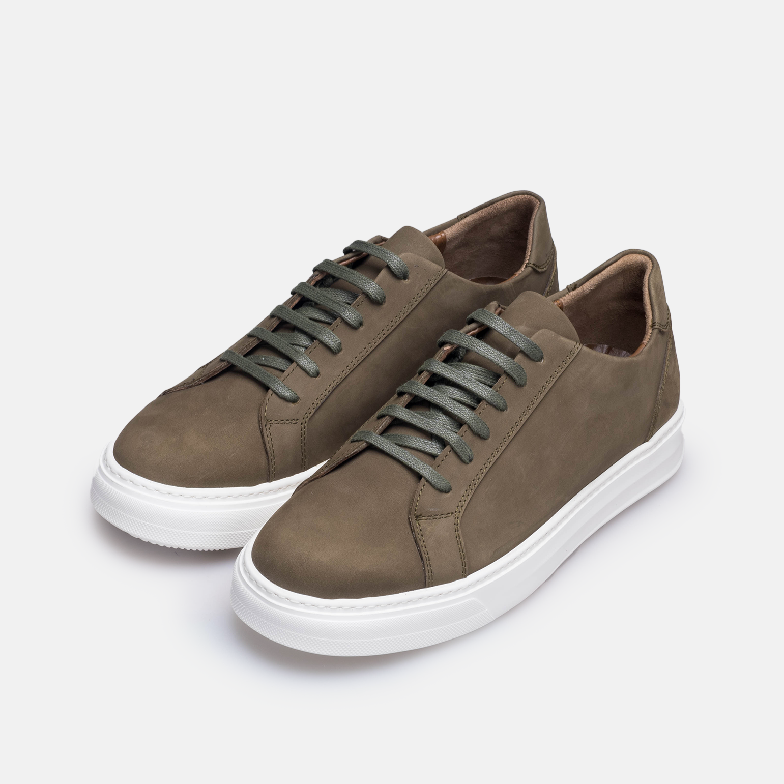 Volzak 6041 Nubuck sneaker Green