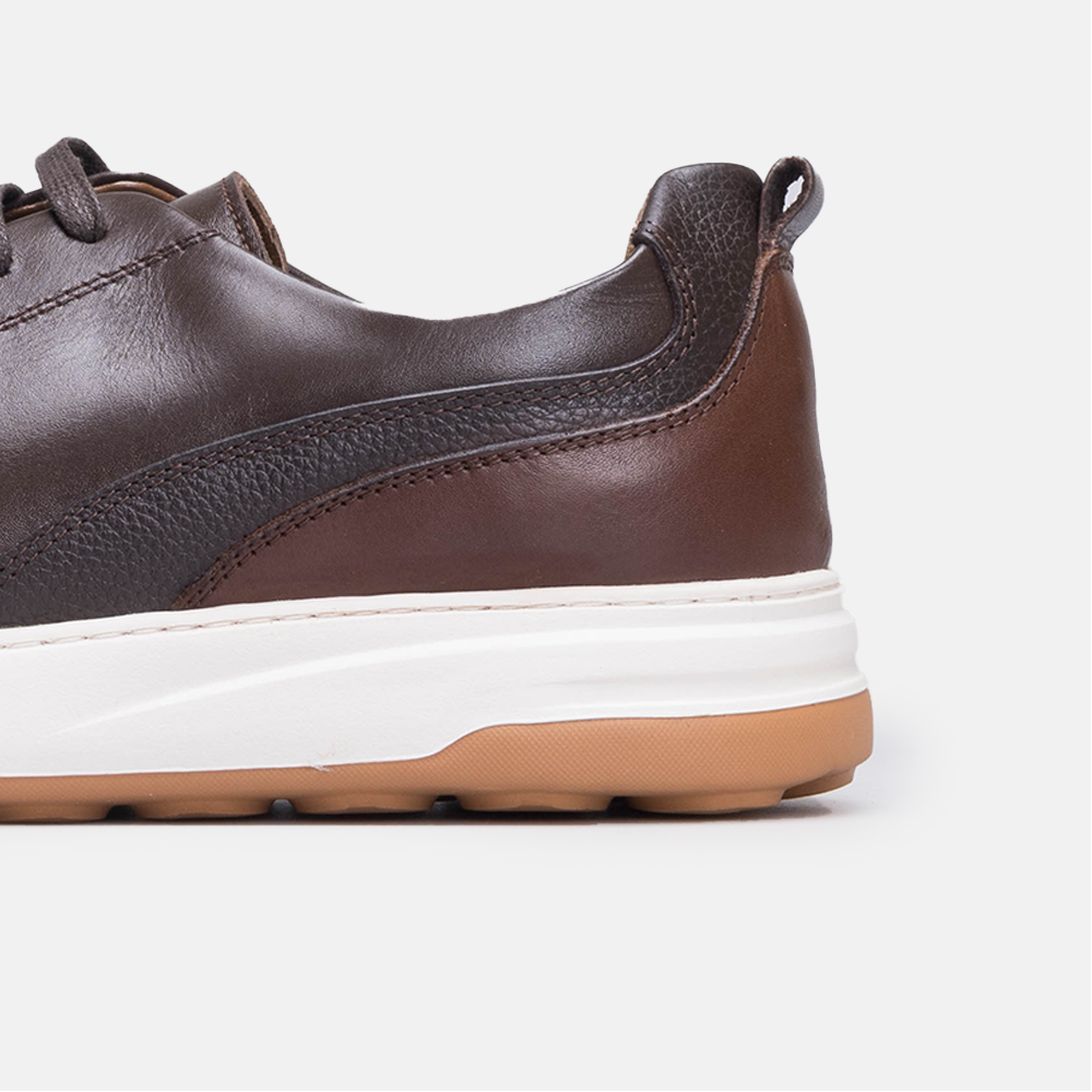 Volzak 6092 Brown leather sneaker