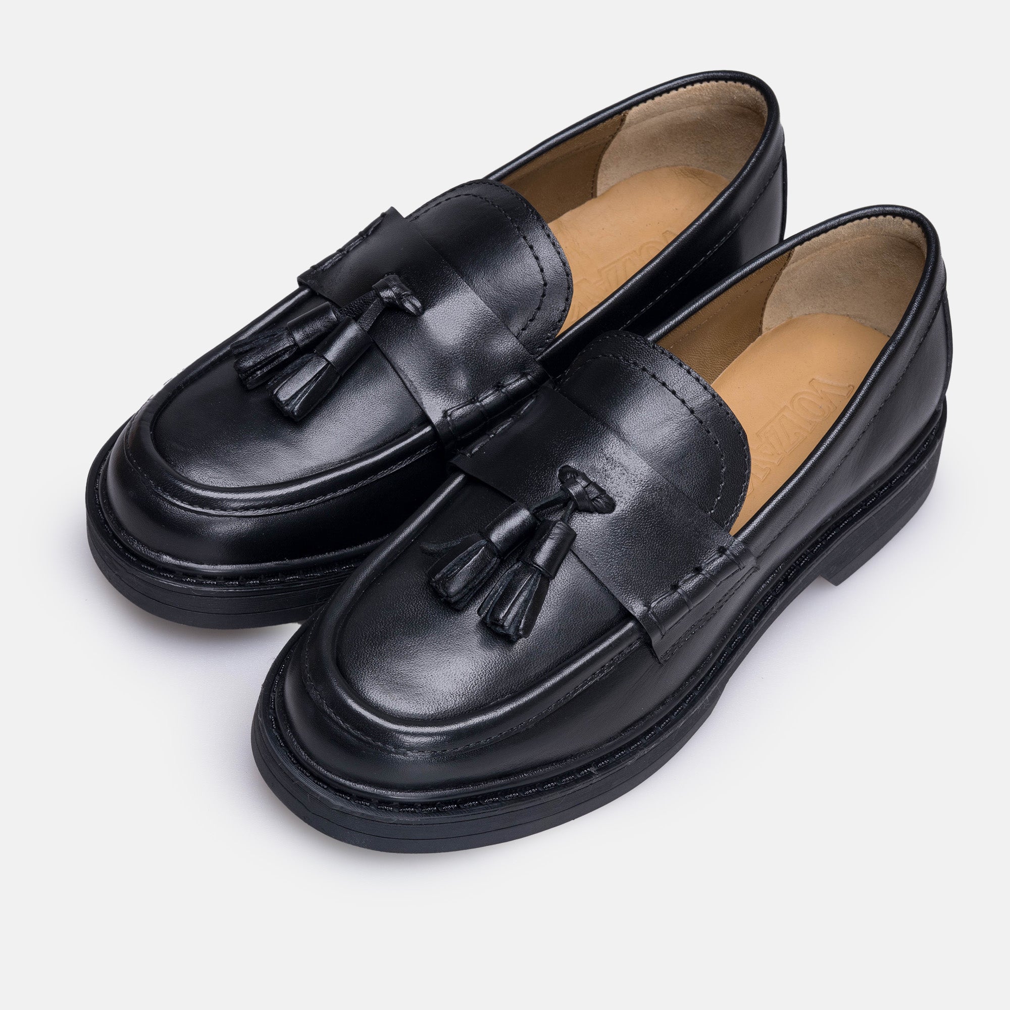 Volzak 6175 Black Leather Shoe