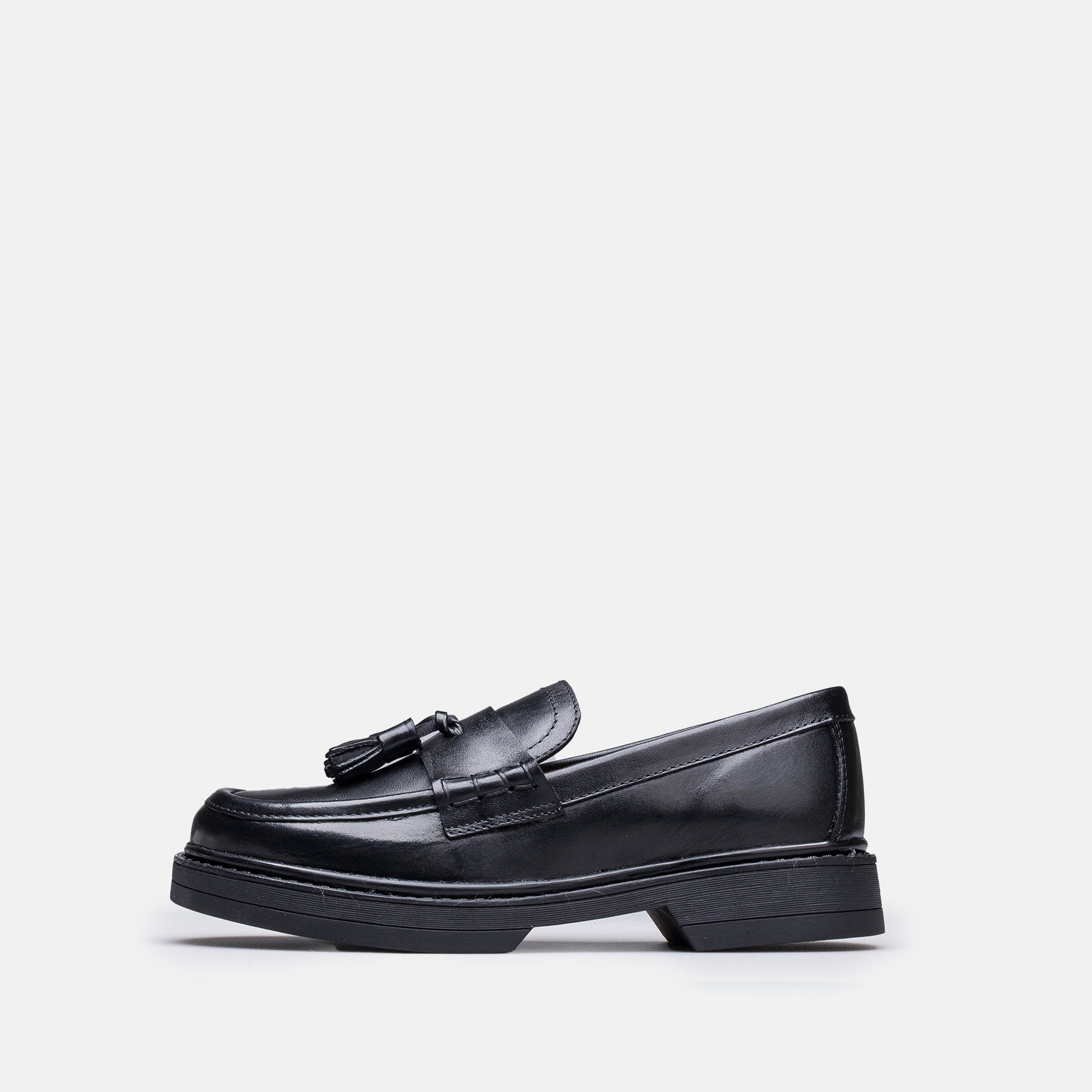Volzak 6175 Black Leather Shoe