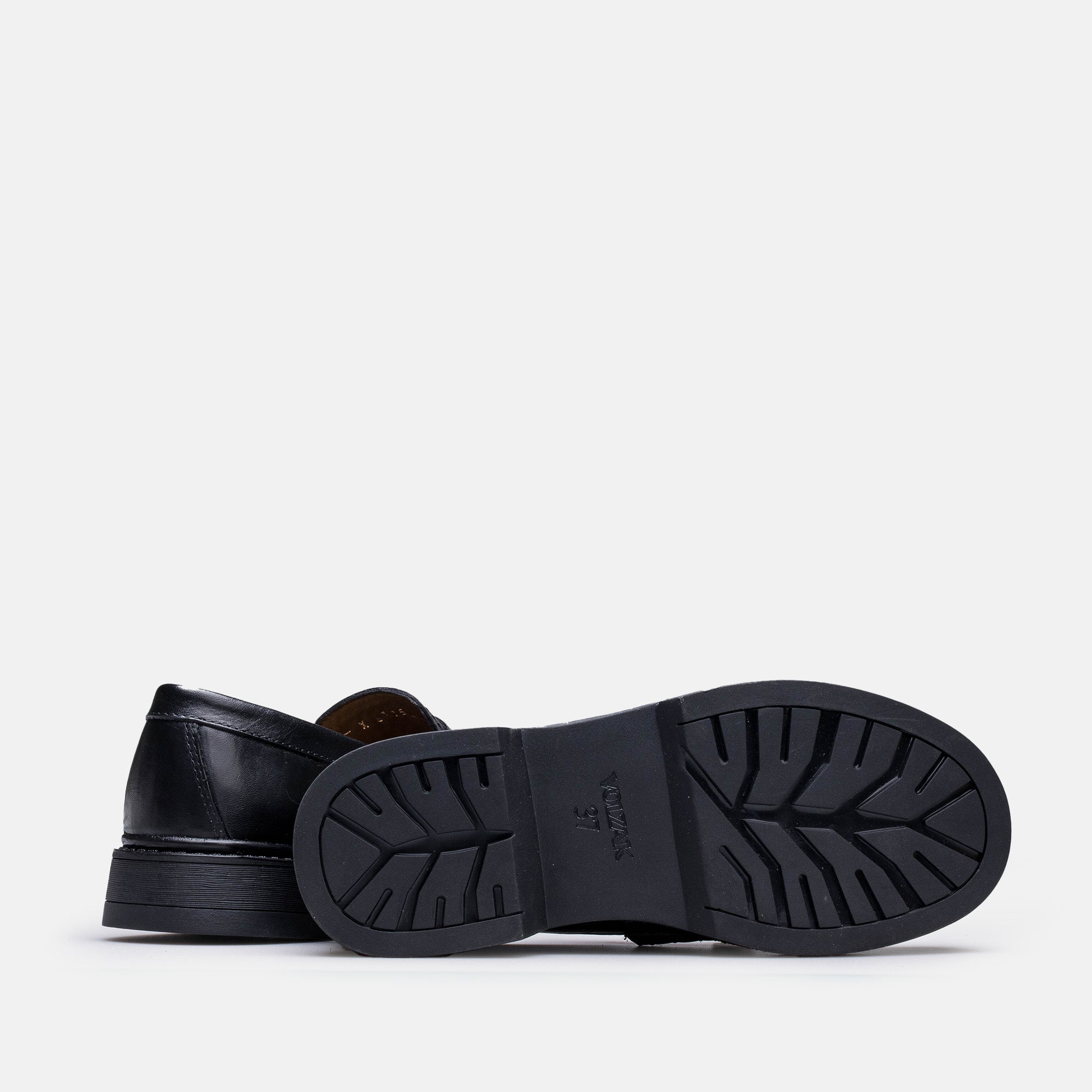 Volzak 6175 Black Leather Shoe