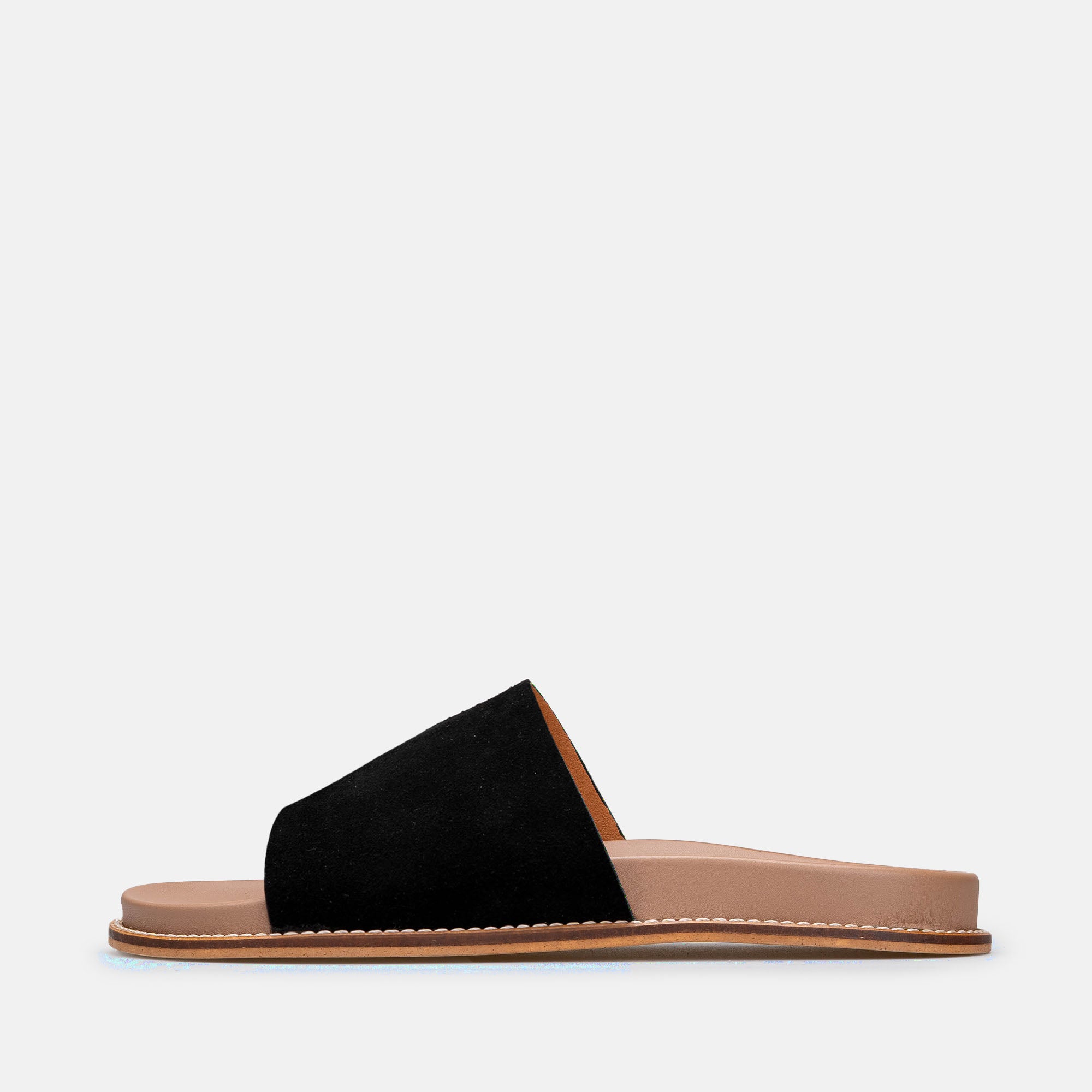 Volzak 521 Suede sandal Black