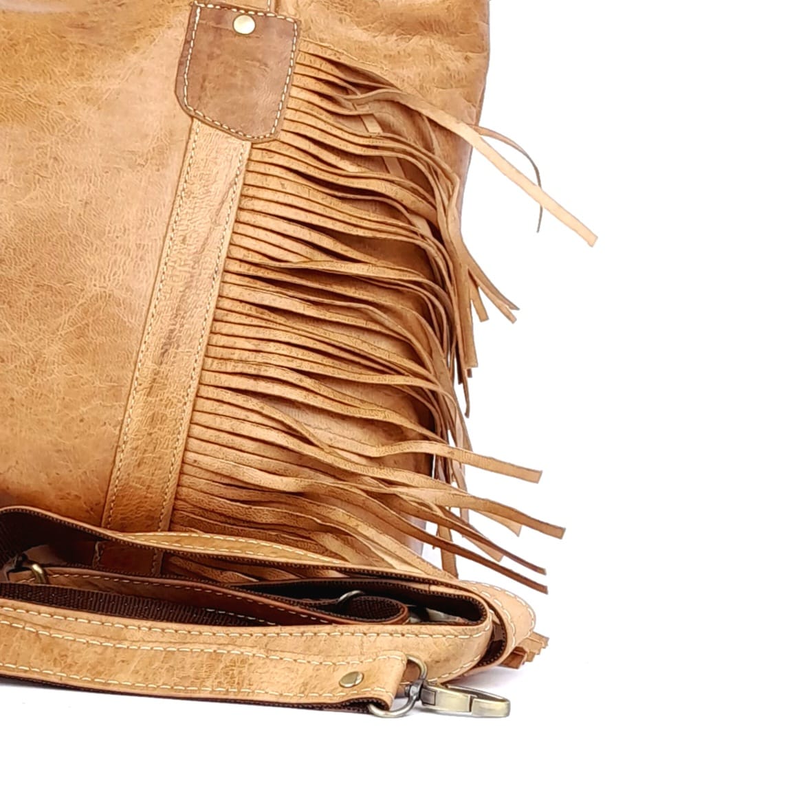 D36 traditional Leather Handbag Sand
