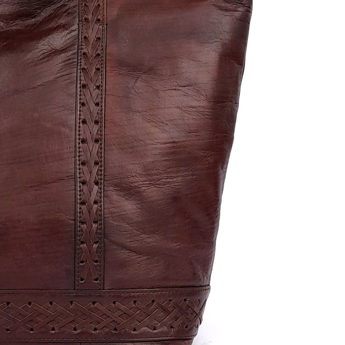 A61 Brown traditional Leather Women's Bag