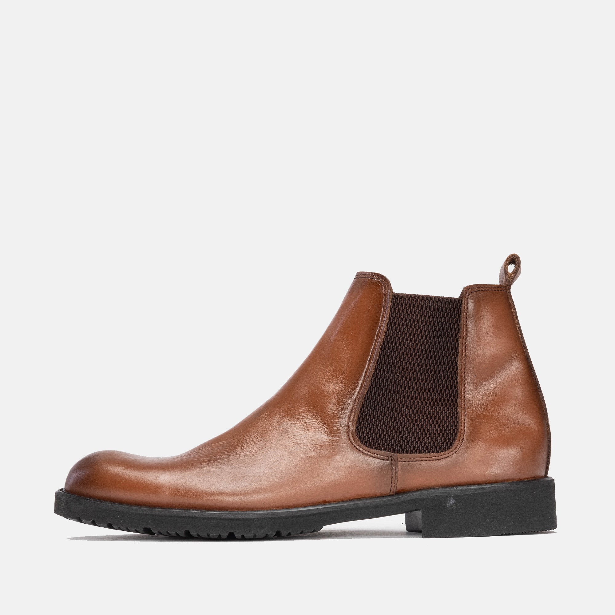 Volzak 5151 Camel Leather Ankle Boot