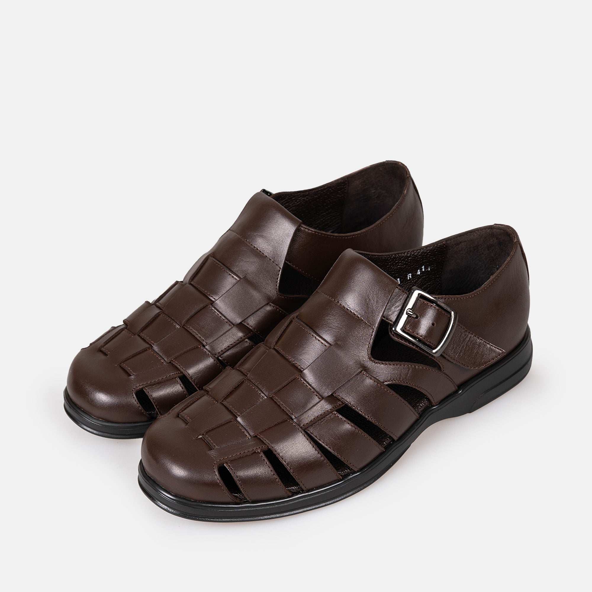 Volzak 5210 S Brown Leather Sandal