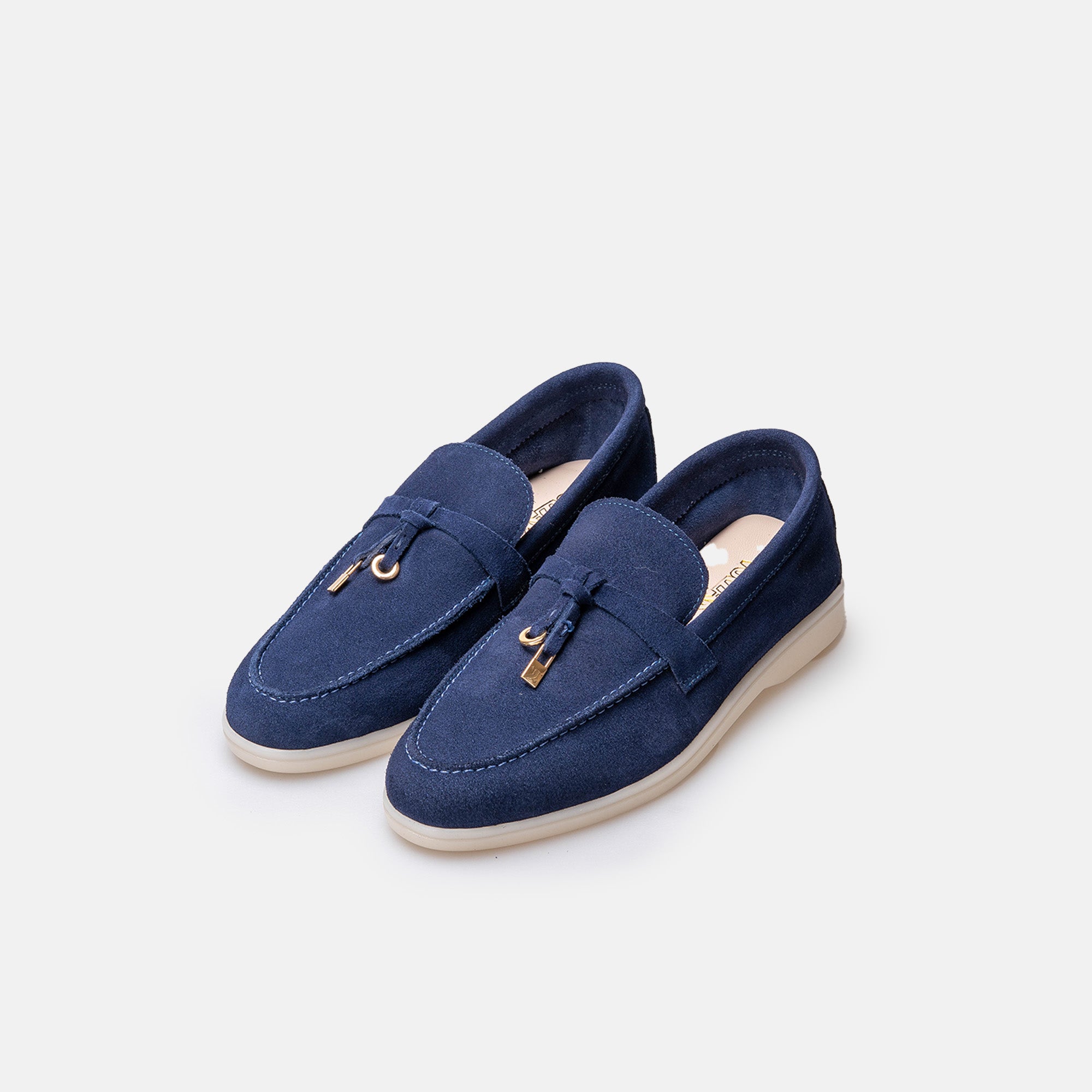 Volzak 32 Navy Blue Suede Shoe