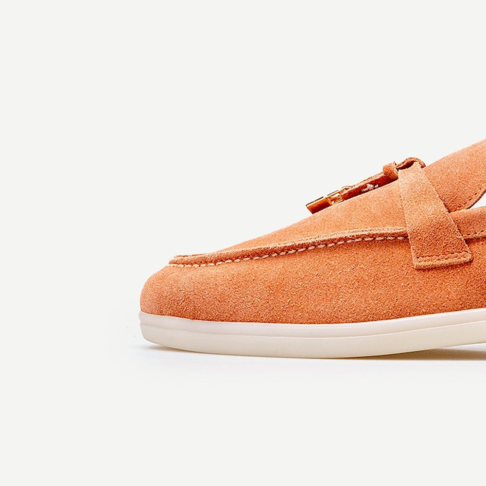 Volzak 32 Coral Red Suede Shoe