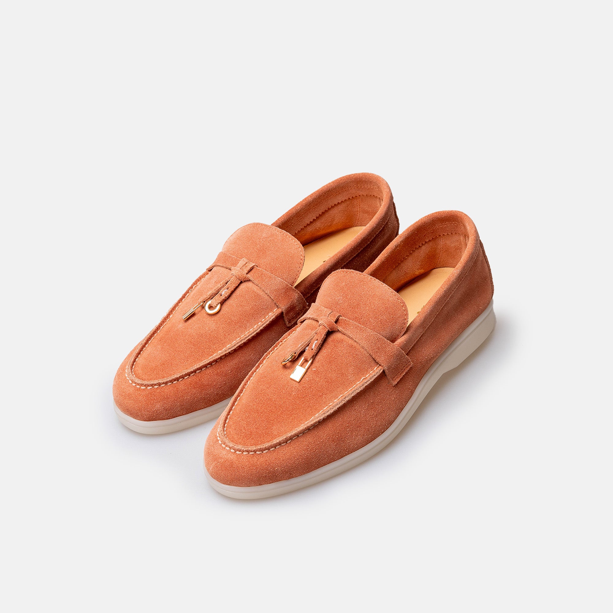 Volzak 32 Coral Red Suede Shoe