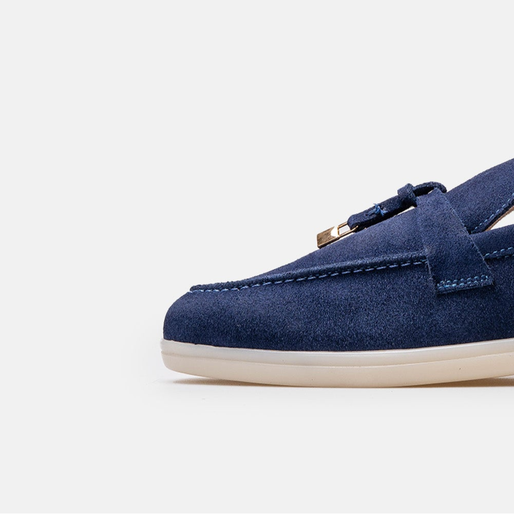Volzak 32 Navy Blue Suede Shoe