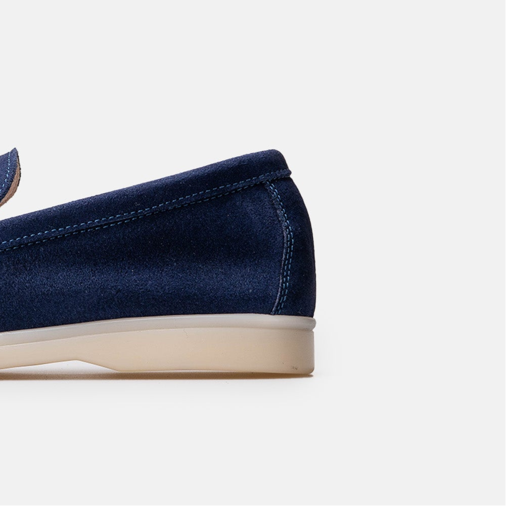 Volzak 32 Navy Blue Suede Shoe