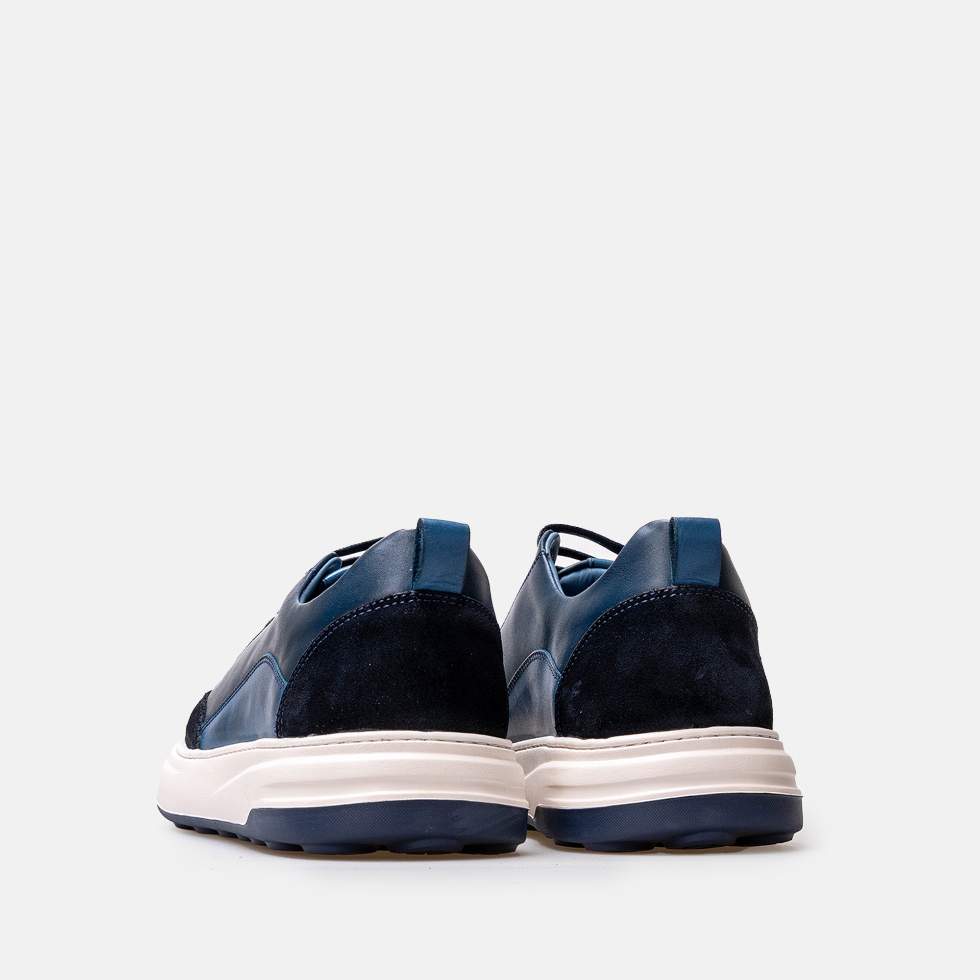 Volzak 6056 leather sneaker Blue