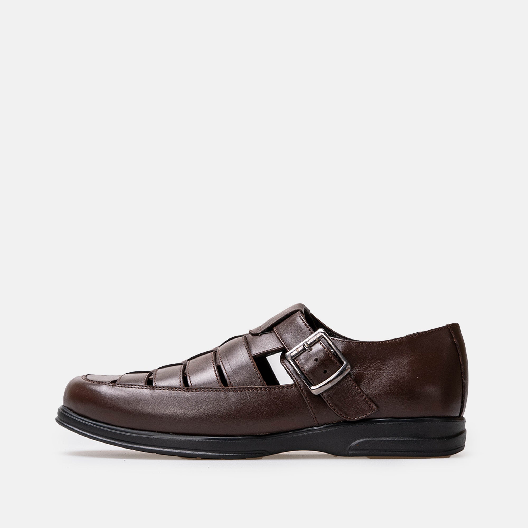 Volzak 5422 Brown Leather Sandal