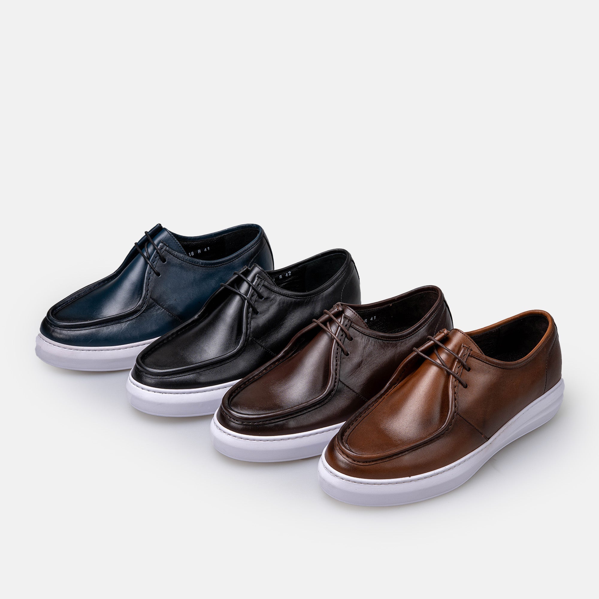 Volzak 5418 Brown leather sneaker