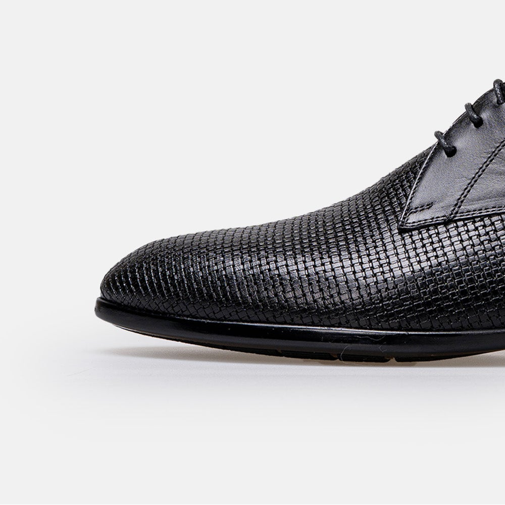 Volzak 5424 chaussure en cuir Noir