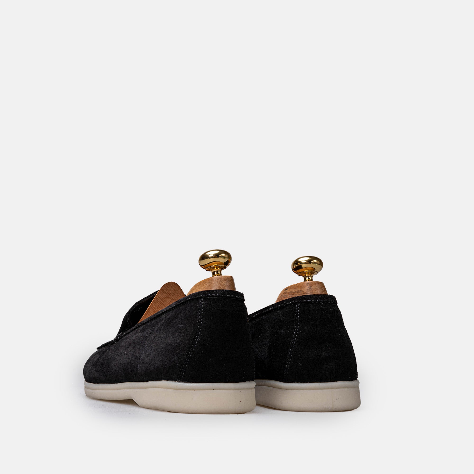 Volzak 3061 s Mocassin en daim Noir