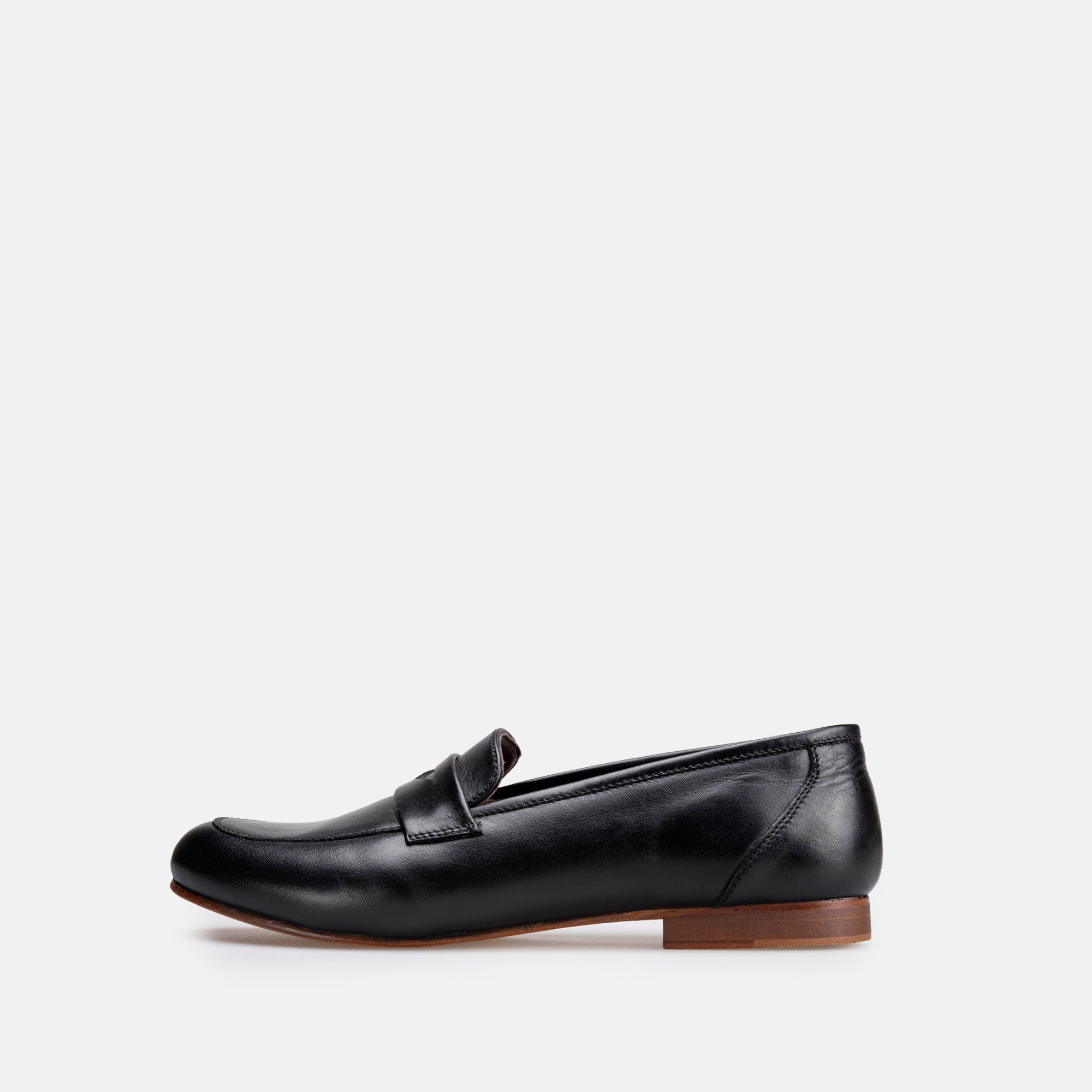 Volzak 3037 Black Leather Shoe