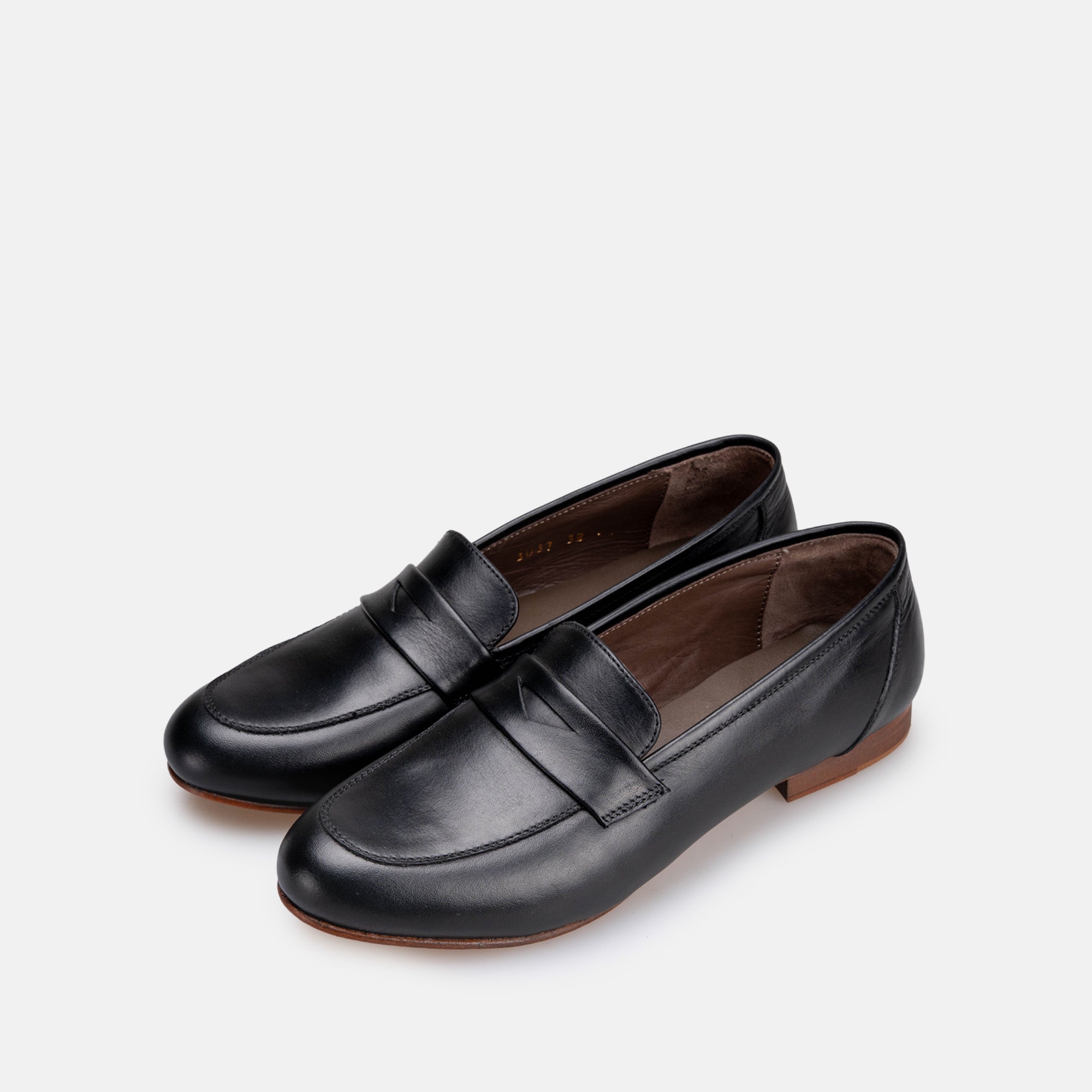 Volzak 3037 Black Leather Shoe