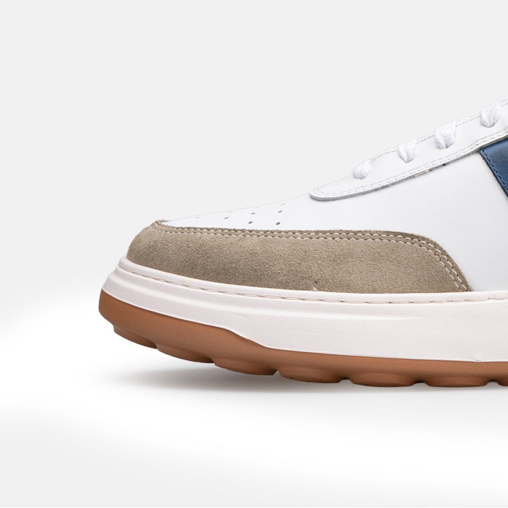 Volzak 7000 basket en cuir Blanc