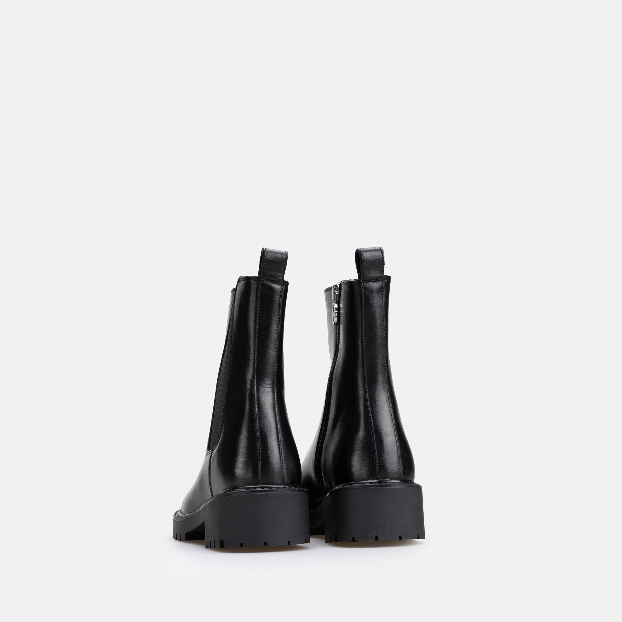 Volzak 7301 Bottine en cuir Noir