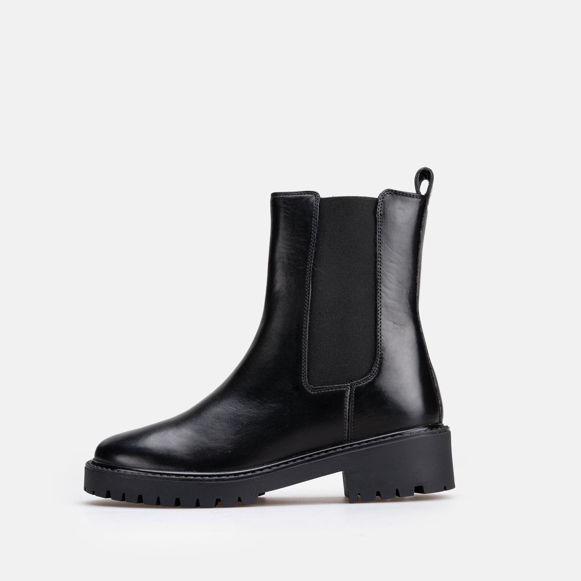 Volzak 7301 Bottine en cuir Noir