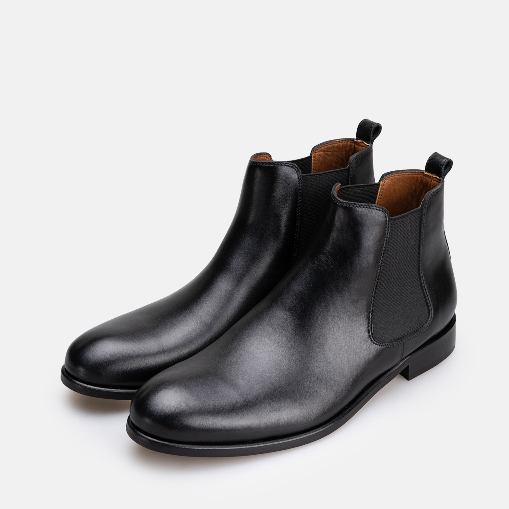 Volzak 5514 Bottine en cuir Noir