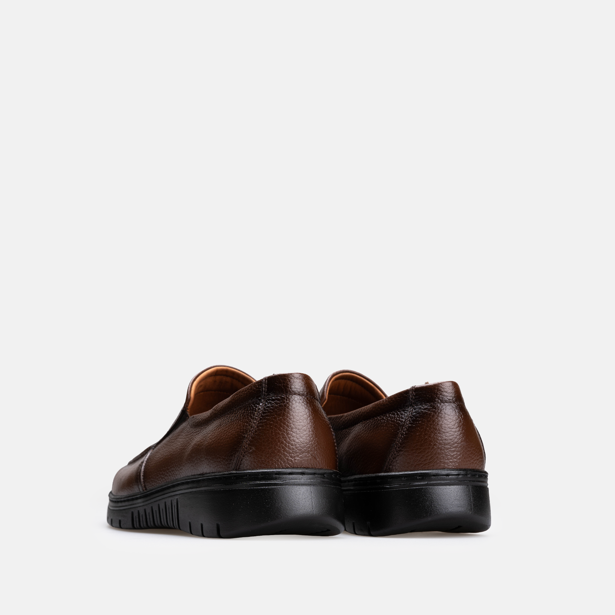 Volzak 5518 chaussure en cuir Marron Grainé