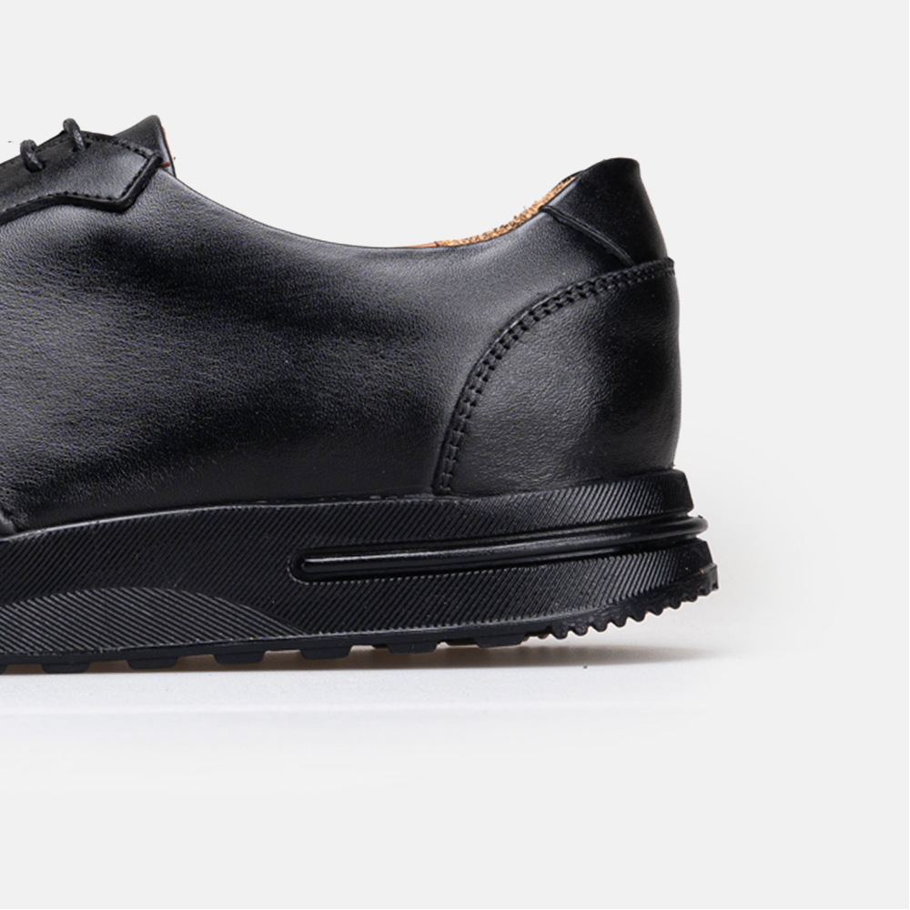 Volzak 5526 basket en cuir Noir