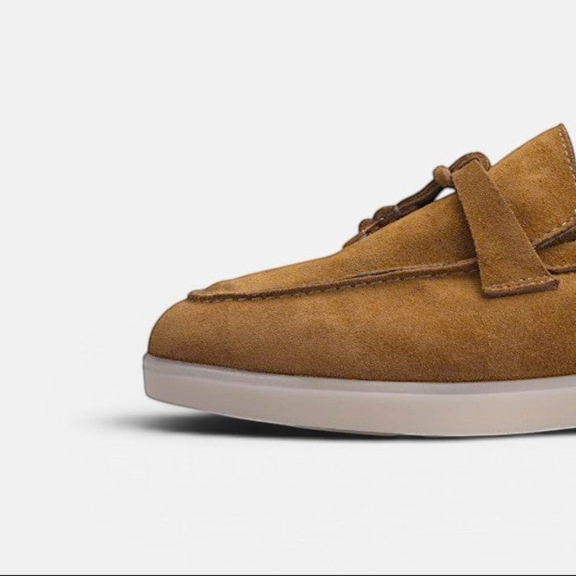 Volzak 279 Mocassin en daim Camel