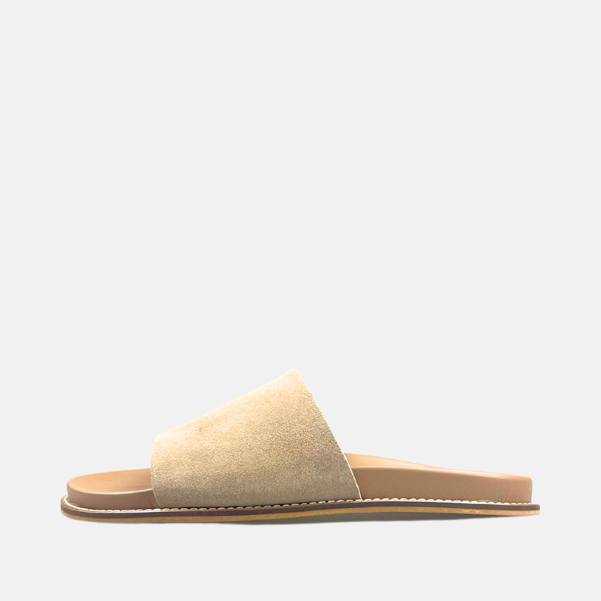 Volzak 521 Suede sandal Beige