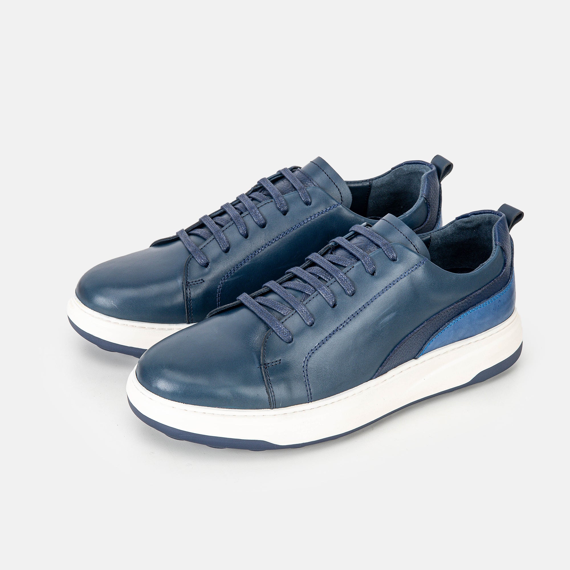 Volzak 6092 leather sneaker Blue