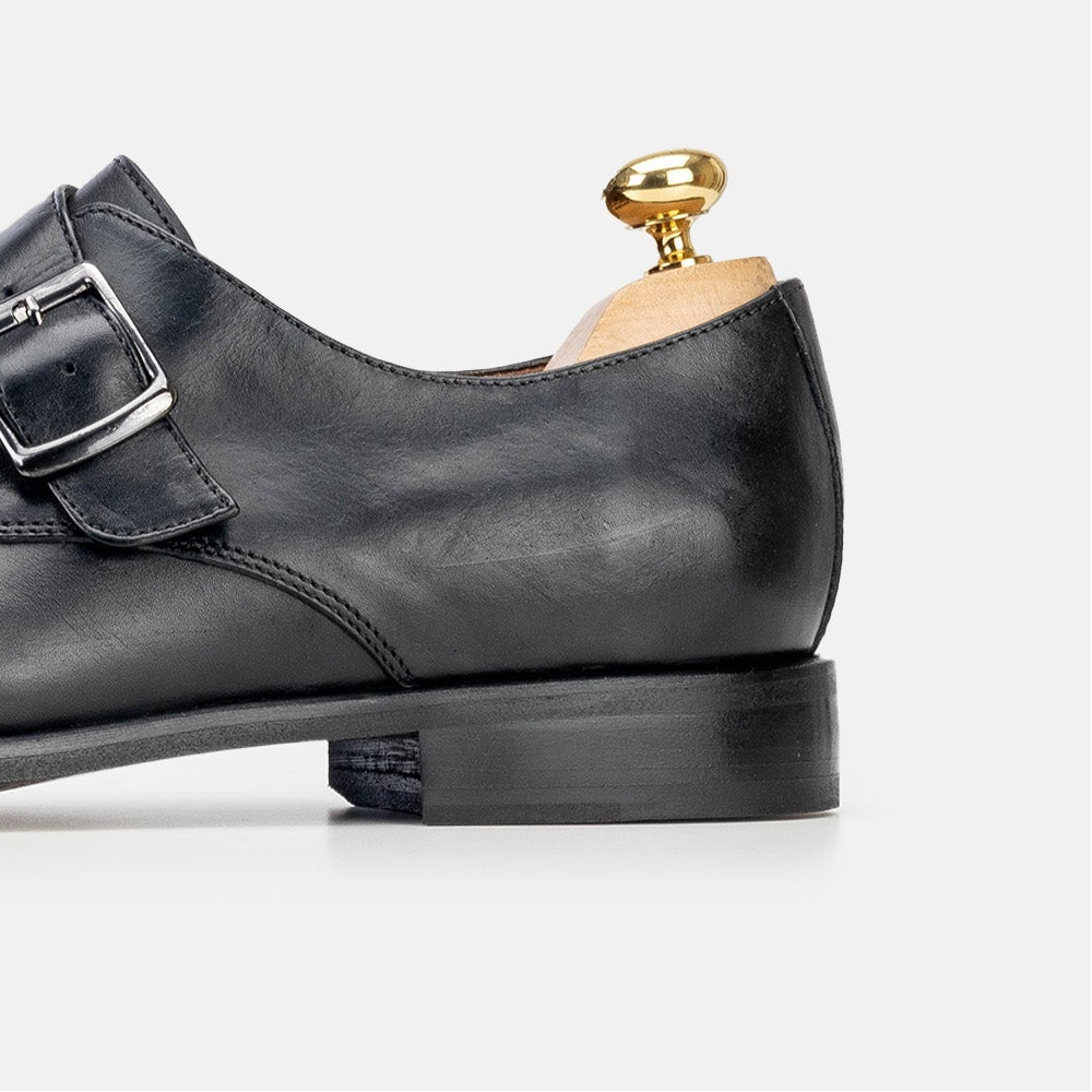 Volzak 5338 leather shoe Black