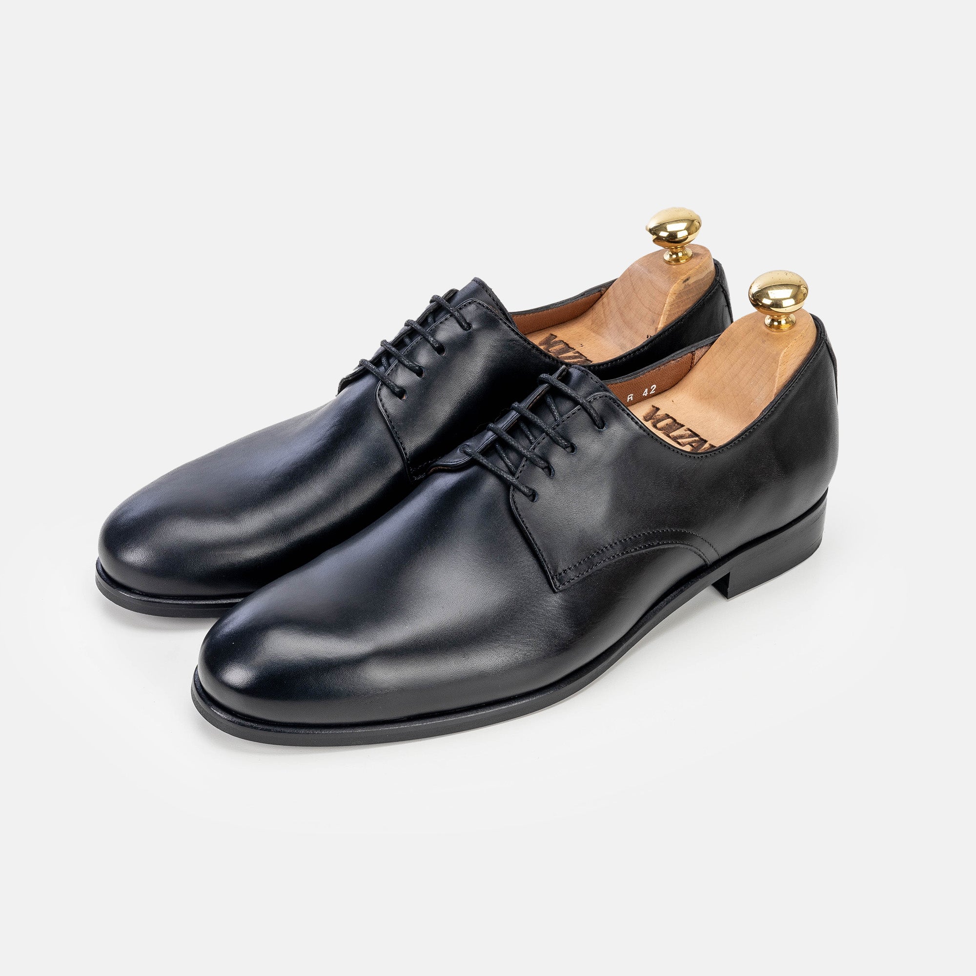 Volzak 5342 leather shoe Black
