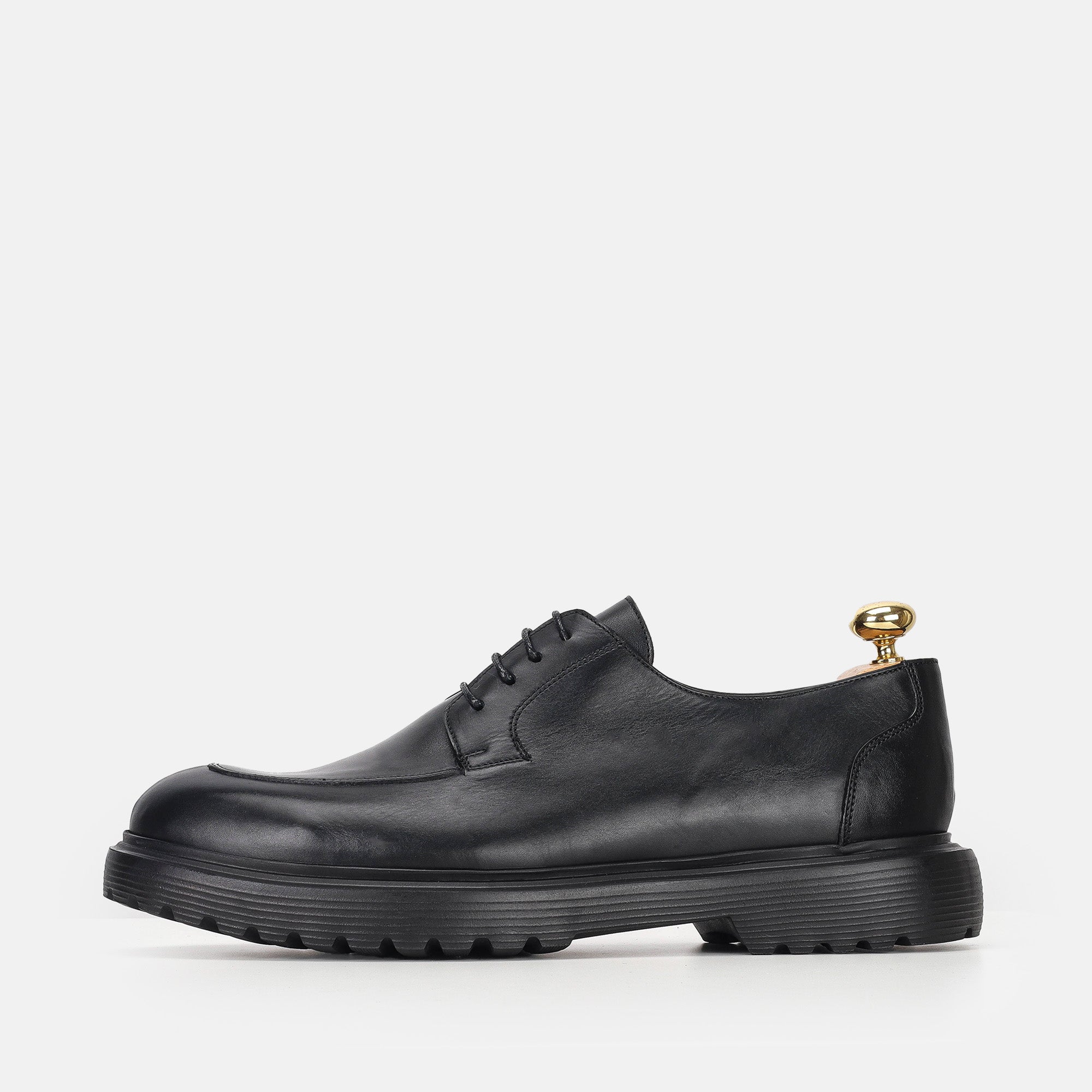Volzak 5307 leather shoe Black