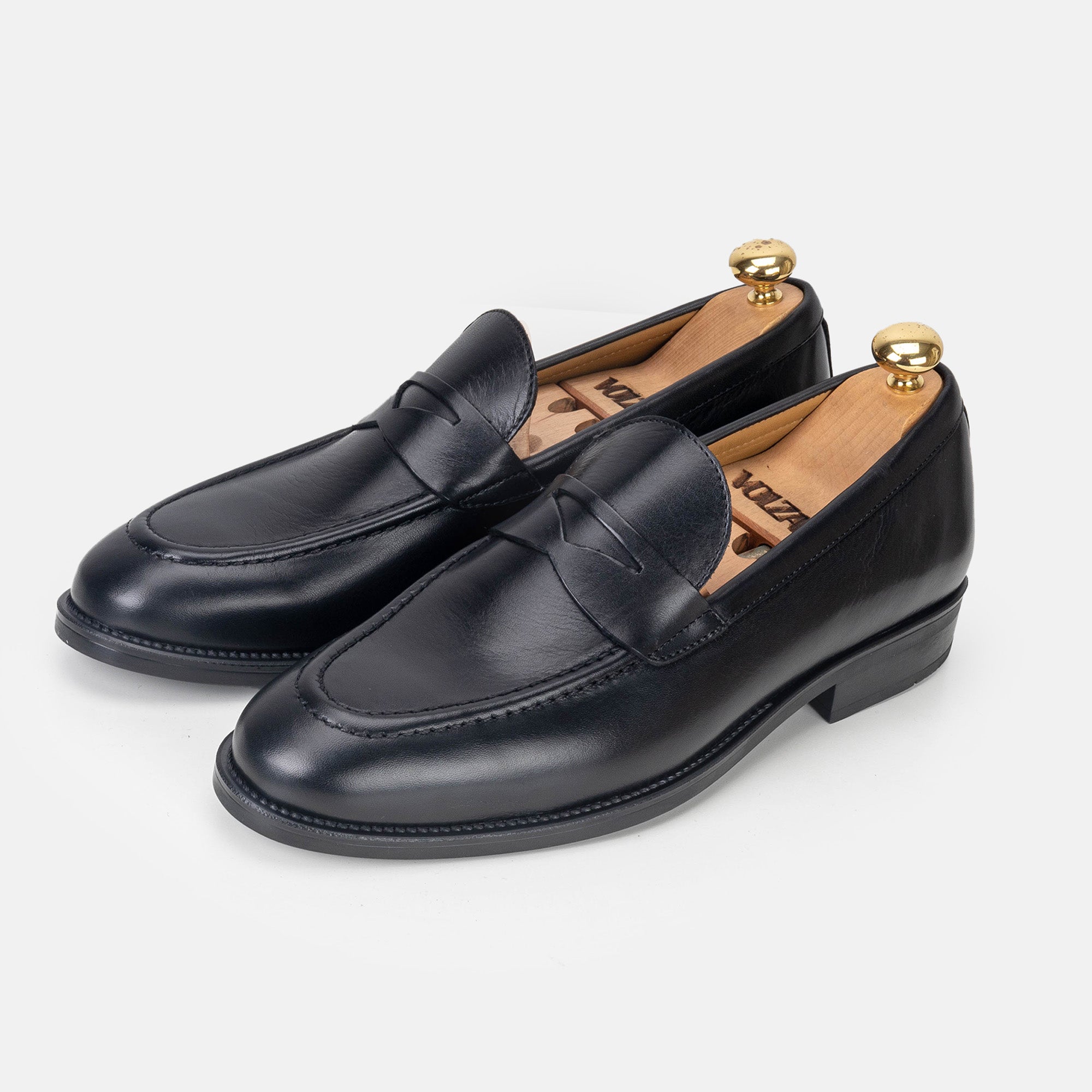 Volzak 3165 Black Leather Shoe