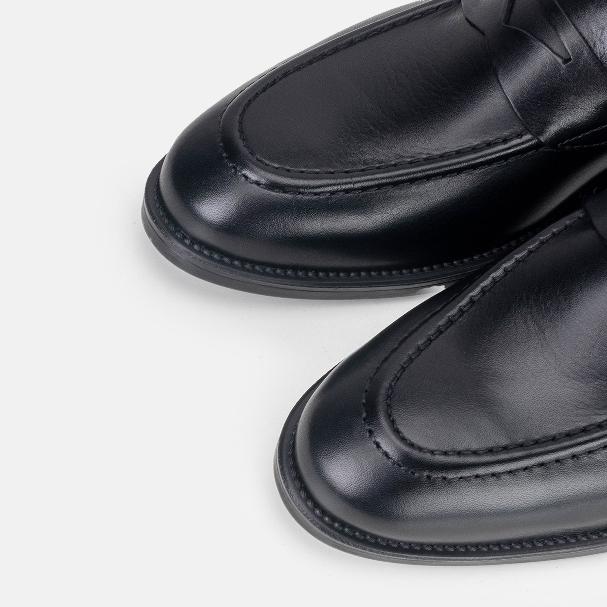Volzak 3165 Black Leather Shoe